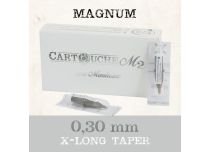 M2 Magnum (M1) Tattoo Patronen - Ø 0.30 mm - XLong Taper |  ITC.