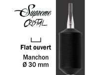 Steriler Schlauch Flachdüse - Silikon Grip 30 mm | Supreme Cristal