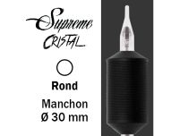 Steriler Schlauch Runddüse - Silikon Grip 30 mm | Supreme Cristal