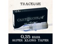 M Plotter Tattoo Patronen (RL) - Ø 0.35 mm - Super XLong Taper |  ITC