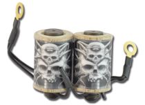 Girlanden mit Kondensator Totenkopf-Motiv | Sunskin