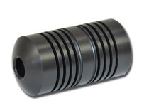 Kunststoffhülse Schwarz Starr Zylinder Ø 25mm- Herstellung CE  iTC