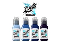 Limitless Shades of Blue Collection Tattoo Mixer Set | World Famous