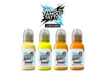 Limitless Shades of Yellow Collection Tattoo-Mischung Set | World Famous