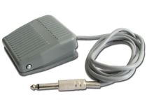 Rechteckiges Pedal grau