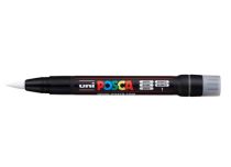 Brush Marker Spitze Weiß | Posca
