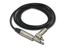 Clip Cord VMOTHS Jack 6,35 / RCA abgewinkelt Länge 2m Schwarz