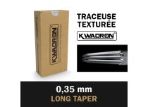 Texturierte Traceuse-Nadeln (RL) steril 0,35 mm - Long Taper | Kwadron