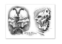 Flash tattoo JACK RIBEIRO mit MILOSH, Fusion 2008, 9 A3