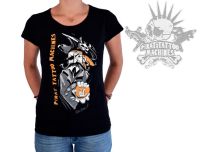 Peter Bobek T-Shirt Modell Frau | Pirat
