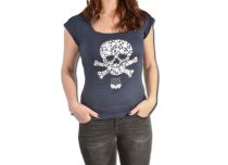 Damen T-Shirt LAST WHISPER Motiv Exquisite Cadavre Marine