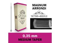 Round Magnum (RM) Nadeln steril 0,35 mm - Medium Taper | Tattoo Needle