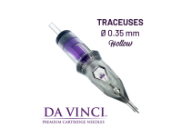 Hollow Tattoo Plotter Patrone (RL) Ø 0.35 mm - Long Taper | Da Vinci V2