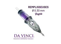 Tattoo Patrone Füller Bugpin (RS) Ø 0.30 mm - Long Taper | Da Vinci V2