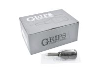 Schwarze sterile Hülsen für Patronen + 1 Anleitung | Grips