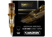 Magnum Tattoo-Patrone Abgerundet (RM) - Ø 0,30 mm - Long Taper | Kwadron.
