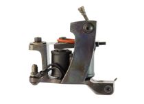 Sherman Spulen Tattoo Maschine 10 Umdrehungen Stahlrahmen oil treated Shader ||