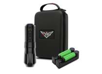 One Black Wireless Tattoo Maschine - 3 mm Hub - 2 Batterien | FKIrons
