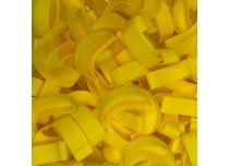 Natürliche, biologisch abbaubare Caps Banane gelb x100 St. | CRAZY CUP