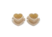 Caps Biologisch abbaubar Ø 13mm Herzmotiv Los von 200St.