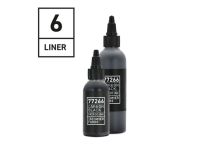 LINER 6 Sterile Tattoomischung 50ml | CARBON BLACK