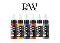 Encre de Tatouage RAW Platinum, st&eacute;rile, coloris : SAMPLE SET