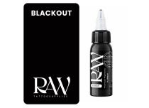 Encre de Tatouage RAW Platinum, stérile, coloris : Blackout
