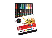 Marker Box 8 Stück Spitze 2,5mm mittel konisch | Posca
