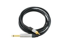 Clip Cord VMOTHS Jack 6,35 / RCA gerade Länge 2m