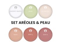 Pigments pour Maquillage Permanent PUREBEAU stériles 10ml - Set Aréoles & Peau-