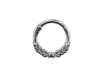 Scharnierring Stahl 1.2x8 Lorbeerblatt-Motiv