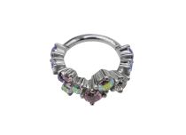 Ring Scharnier CoCR 1.2X8 Geometrische Form/Rose