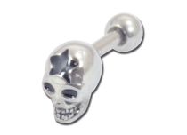 Barbell Stahl Totenkopf |  ITC
