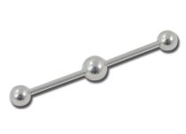 Barbell Stahl Industrial Kugeln 5 mm Motiv Zentralkugel 6 mm |  ITC