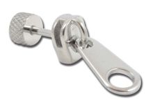 Barbell Stahl Motiv Zip |  ITC