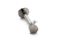 Labret Stahl mit Tropfenmuster |  ITC