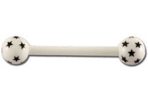 Barbell Flexible Kugeln Sternmotiv |  ITC