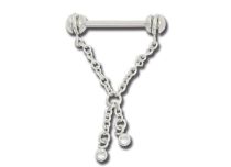 Teton Schmuck Stahl Kette Strass |  ITC
