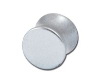 Plug Acrylic Shouldered Perlmutt Weiß |  ITC