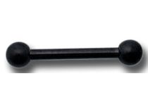 Barbell Titanium Schwarz 1,2mm