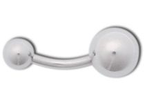 Banane Bauchnabel Stahl 1,6 x 10 mm |  ITC