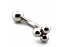 Micro Banana 1.2 x 6 mm Stahl Trinity Ball |  ITC