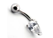 Micro Banane Stahl Motiv Wassertropfen mit Strass |  ITC