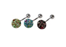 Banane Stahl Multi Strass |  ITC