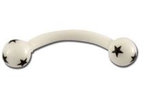 Flexible Banane mit Kugeln Stern-Motiv |  ITC