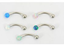 Banane Kugelstahl Synthetischer Opal 3 mm Farbig |  ITC