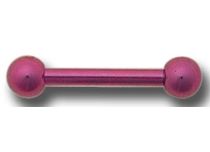 Barbell Titanium Farbig mit Kugeln 3 mm |  ITC