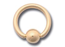 Kugelring 4 mm Gold 750 mil |  ITC