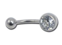 Sterile Titan-Kristall-Banane mit Kugeln 5 / 8 mm |  ITC