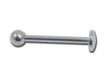 Sterile Titanium Labret mit 4 mm Scheibe und 3 mm Kugel, 10 St. Packung |  ITC